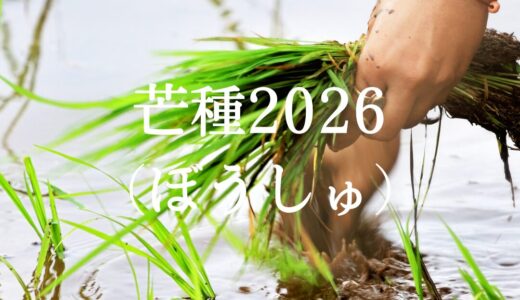【名古屋市緑区】夏の養生2。「芒種」の運気と東洋医学的な過ごし方